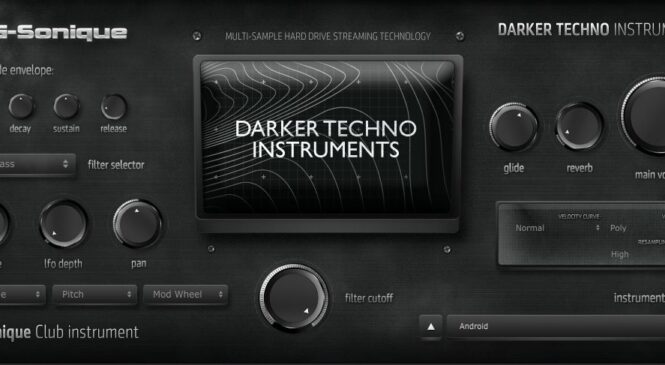G-Sonique releases Darker Techno Instruments plug-in & bank for Win & Mac